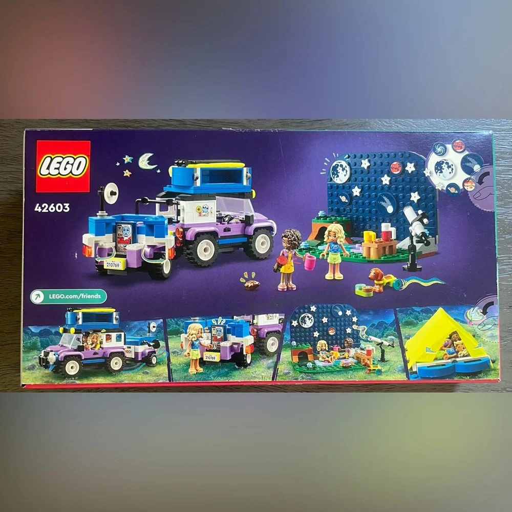 LEGO Friends Stargazing Adventure Set - Blue, Purple, Yellow